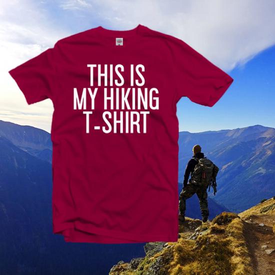 This is my hiking Tshirt,Gym Vibes,Funny Gym Shirt