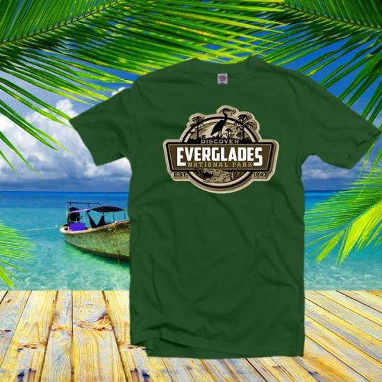 Everglades National Park t shirt,Camp Hike tee