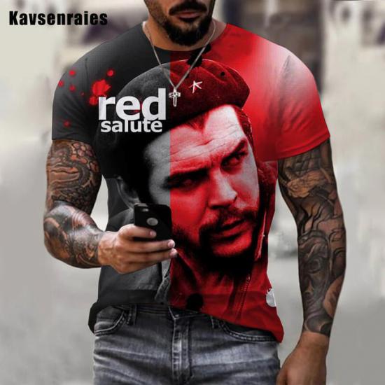 Che Guevara Red Salute Tshirt