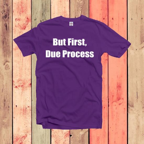 But First Due Process Shirt,Lawyer Tshirt/