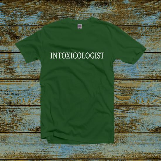 Intoxicologist Shirt,Funny Bartender Shirt/