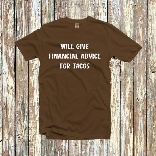 Will Give Financial Advice Shirt, Accountant Gift/
