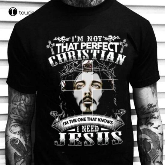I’m not Perfect Christian Biker Tshirt