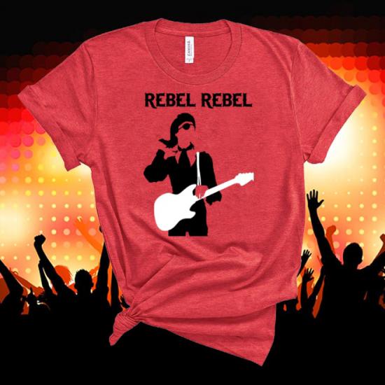Bowie Tshirt , Rebel Rebel Tshirt