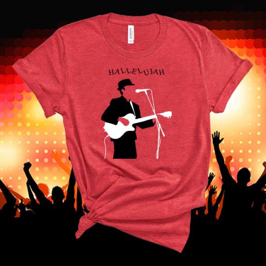 Leonard Cohen Tshirt, Hallelujah Tshirt