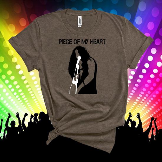 Janis Joplin Tshirt, Piece Of My Heart Tshirt/