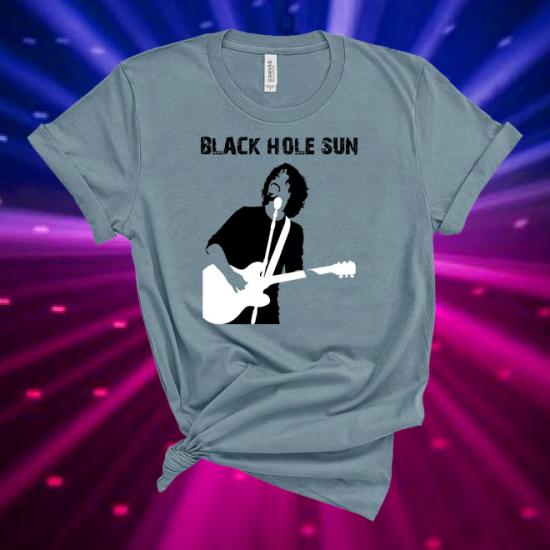Chris Cornell Tshirt,Black Hole Sun Tshirt/