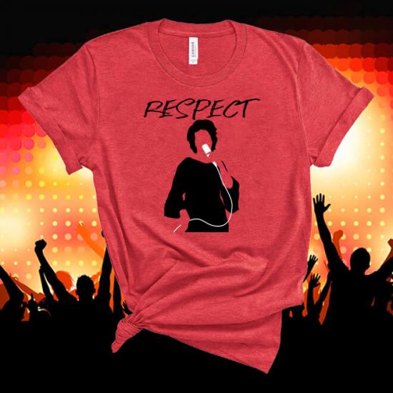 ARETHA FRANKLIN Tshirt, Respect Tshirt/