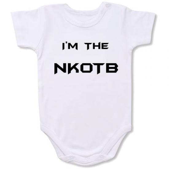 80s Parents I’m Nkotb Bodysuit Baby Slogan onesie