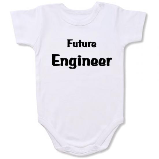 Future Engineer Bodysuit Baby Slogan onesie /