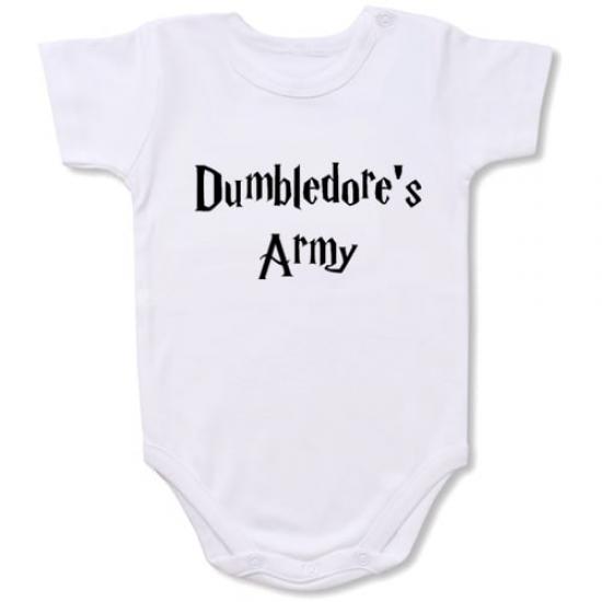 Dumbledore’s Army Bodysuit Baby Slogan onesie