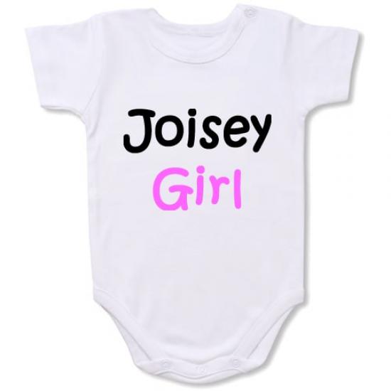 Joisey Girl Bodysuit Baby Slogan onesie /