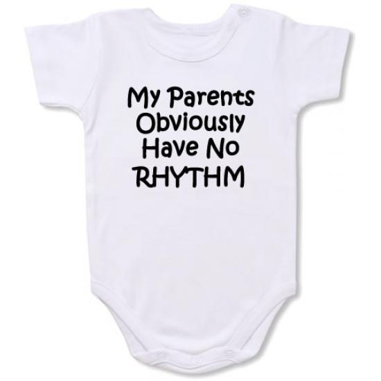 My Parents Obviously Bodysuit Baby Slogan onesie /