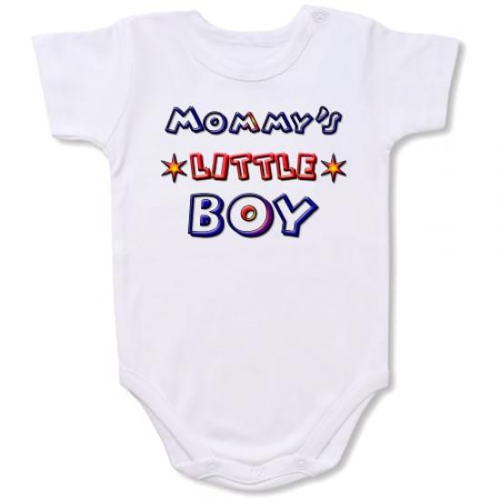 Mommy’s Boy  Bodysuit Baby Slogan onesie /