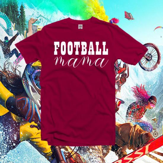 Football Mama T-Shirt,Football Shirts,Mom Shirt/