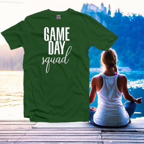 Game Day Squad Tee,Wife Ball Parent Gift ,Football Mom/