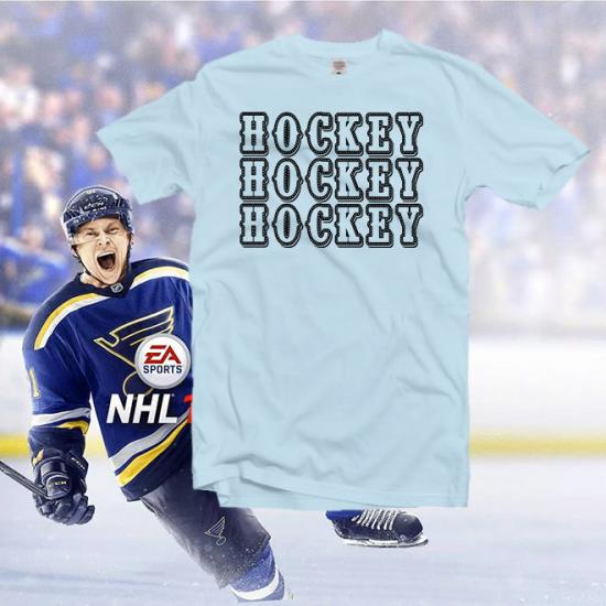 Hockey Shirt,Hockey Graphic Tee,Cute Hockey Tee