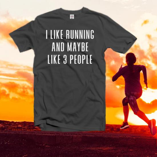 I like running tshirt,funny tee,gifts,teen gifts/