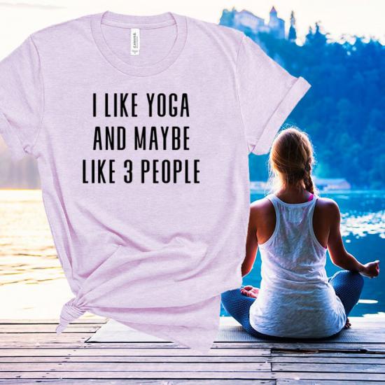 I like yoga tshirt,funny lady tshirt,women gifts