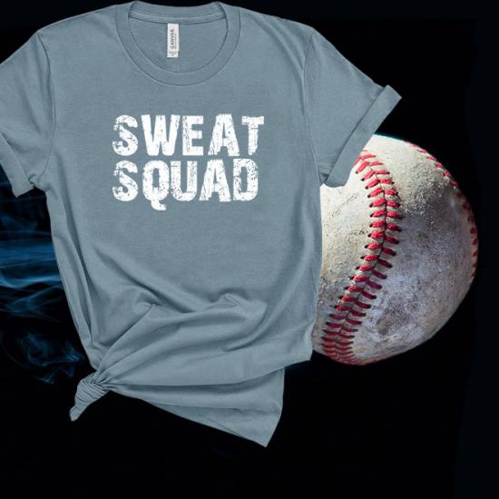 Sweat Squad Tshirt,Gym Vibes,Exercise tee