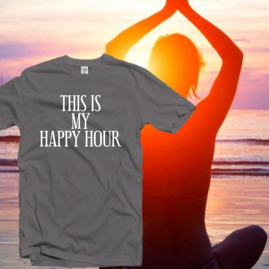 This Is My Happy Hour Tshirt,Gym tShirt,Fitness tee/