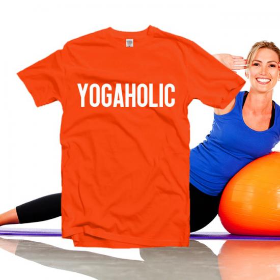 YogaholicTshirt ,Inhale Exhale,Yoga Shirt,Gym Shirt/