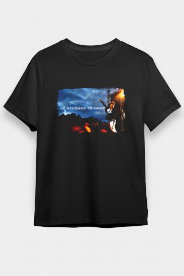 30 Seconds To Mars, Music Band ,Unisex Tshirt  32/