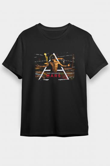 30 Seconds To Mars, Music Band ,Unisex Tshirt  39/