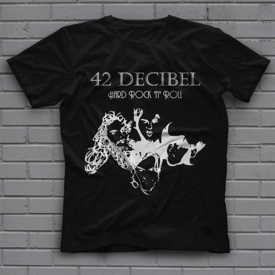42 Decibel Music Band ,Unisex Tshirt 03/