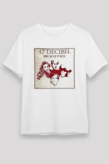 42 Decibel Music Band ,Unisex Tshirt 05/