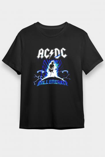 AC DC,Ballbreaker,Black Unisex T Shirt 008  /