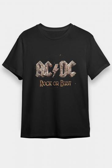 AC DC rock-or-bust Unisex Tshirt 059  /