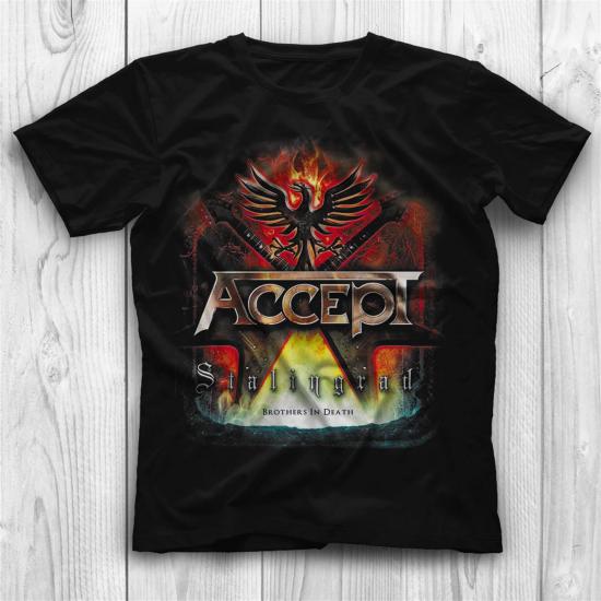 Accept Music Band ,Unisex Tshirt 01 /