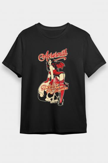 Aerosmith , Music Band ,Unisex Tshirt 24 /