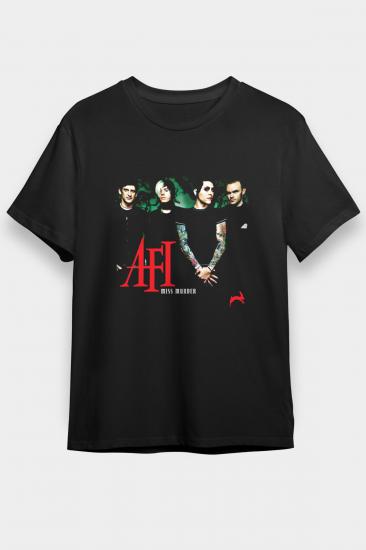 Afi , Music Band ,Unisex Tshirt 10 /