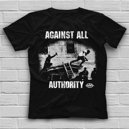Against All Authority , Music Band ,Unisex Tshirt 03