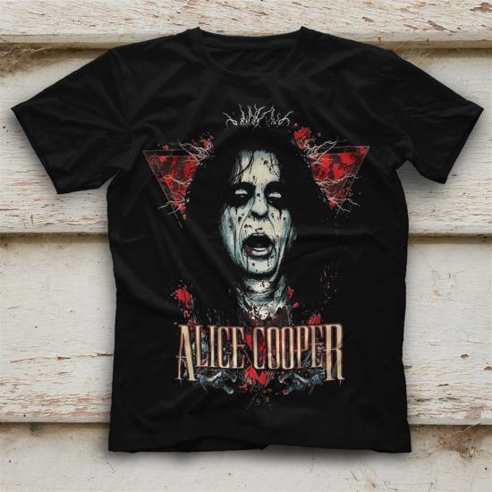 Alice Cooper,Music Band ,Unisex Tshirt 01/