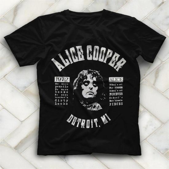 Alice Cooper,Music Band ,Unisex Tshirt 04/