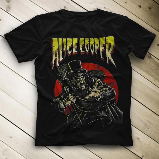 Alice Cooper,Music Band ,Unisex Tshirt 06/