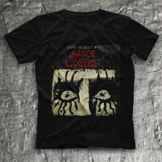 Alice Cooper,Music Band ,Unisex Tshirt 08/