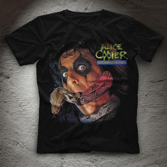 Alice Cooper,Music Band ,Unisex Tshirt 10/