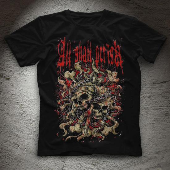 All Shall Perish ,Music Band ,Unisex Tshirt 07/