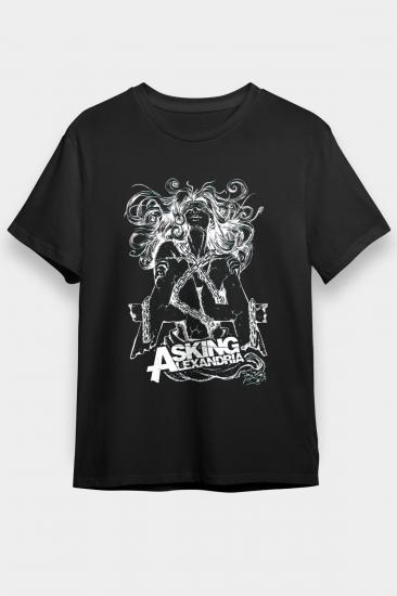 Asking Alexandria ,Music Band ,Unisex Tshirt 40 /