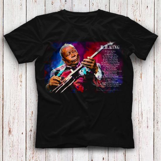 B.B. King blues guitarist, singer T shirts