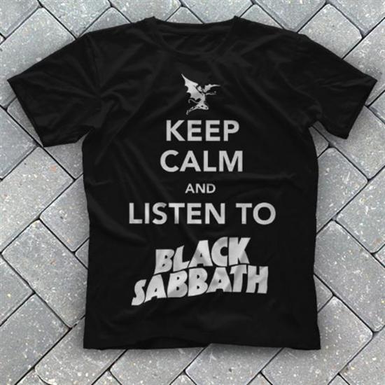 Black Sabbath Keep Calm And Listen To T shirt 65