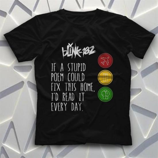 Blink 182 , Music Band ,Unisex Tshirt 06/