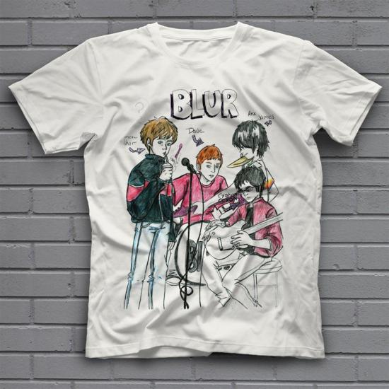 Blur English rock Band Unisex Tshirt