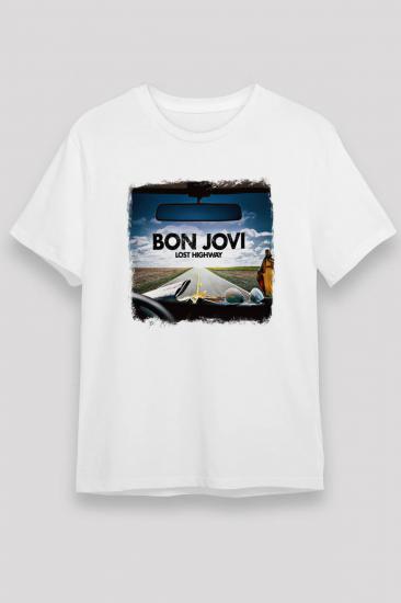 Bon Jovi , Music Band ,Unisex Tshirt 06/