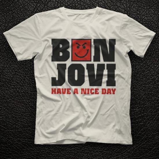 Bon Jovi Have A Nice Day, Music Band ,Unisex Tshirt 19/