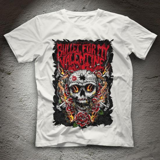Bullet for My Valentine ,Rock Music Band ,Unisex Tshirt 06/
